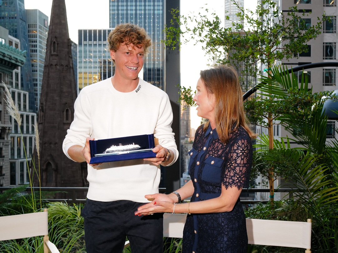EXPLORA JOURNEYS ANNOUNCES JANNIK SINNER AS GLOBAL BRAND AMBASSADOR