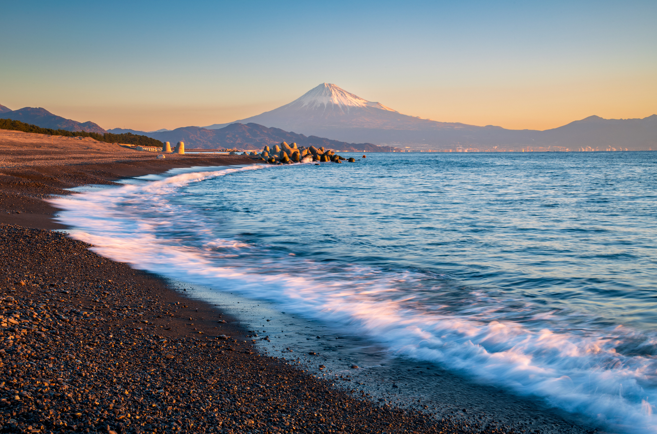 See the Land of the Rising Sun by Sea