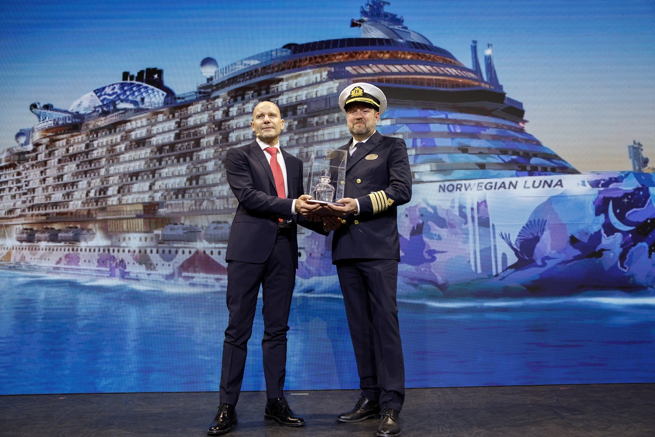 Norwegian Cruise Line welcomes Norwegian Luna to its fleet