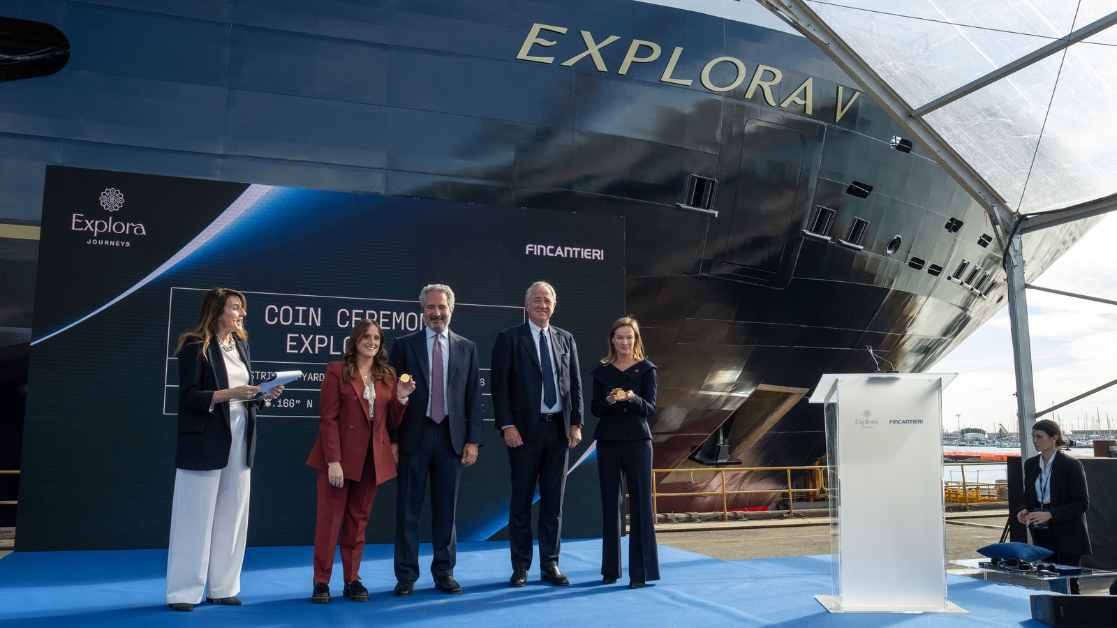 Explora Journeys and Fincantieri celebrate double maritime milestone as fleet expansion continues